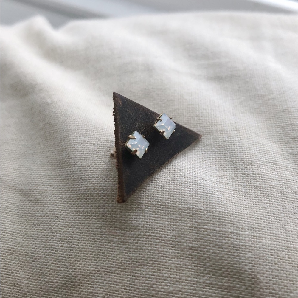 Free People opal stud earrings